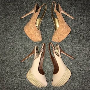 [2 pair]Sam Edelman Novato Stiletto Platform heels